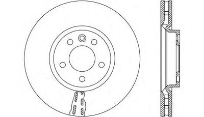 OPEN PARTS bdr266420 -  Тормозной диск